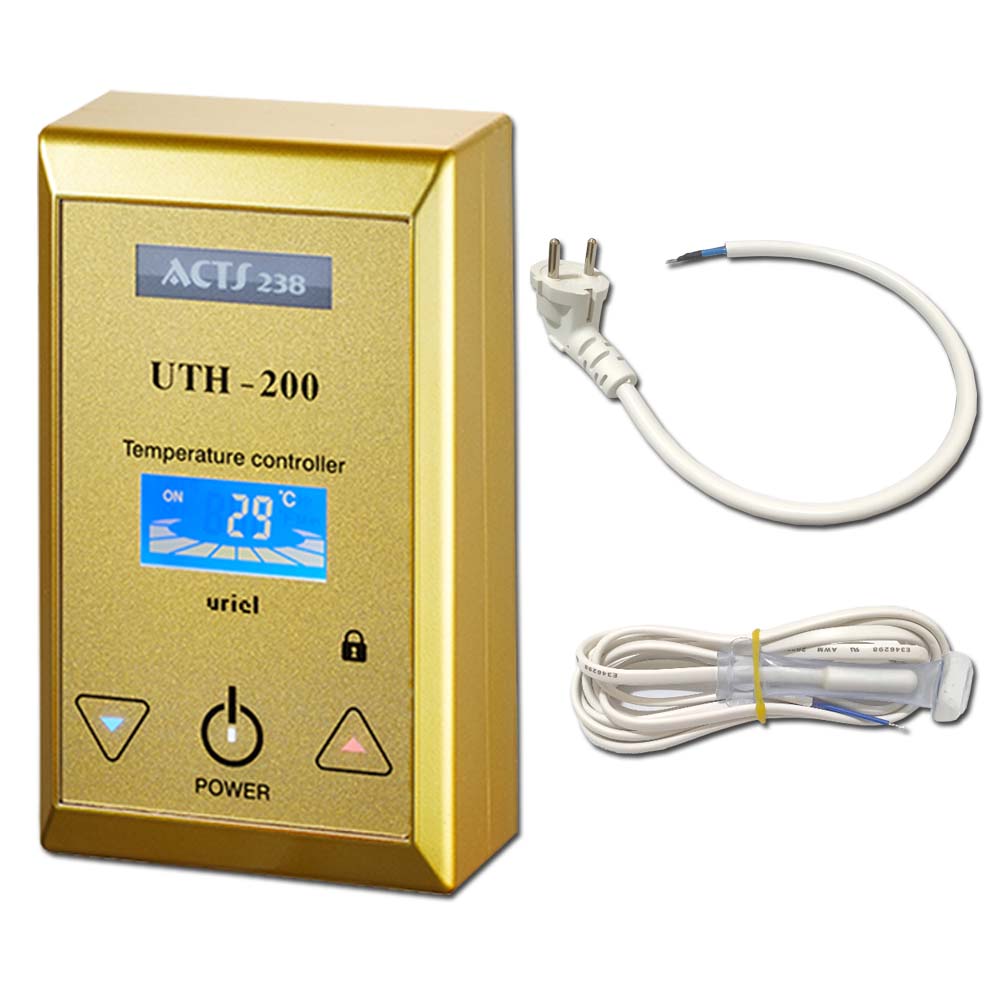 우리엘전자 UTH-200 골드 난방필름 온도조절기 전문시공업체 상담환영 타업체AS가능 36,800원