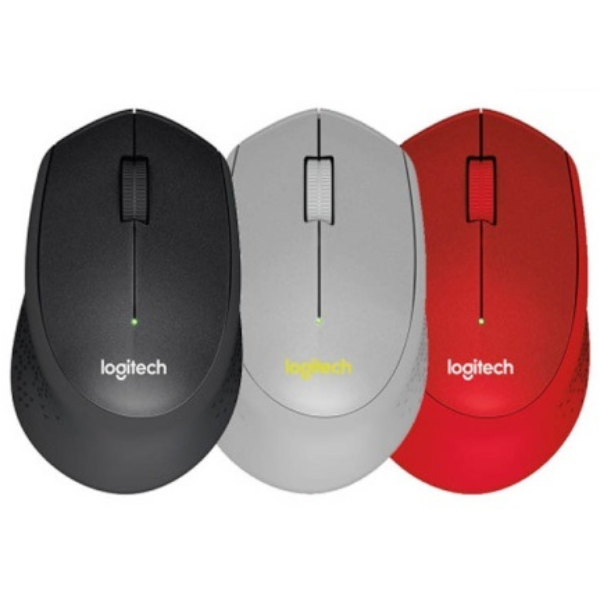 [파이브온] 로지텍 무선 무소음 광마우스 M331, 레드 37,900원