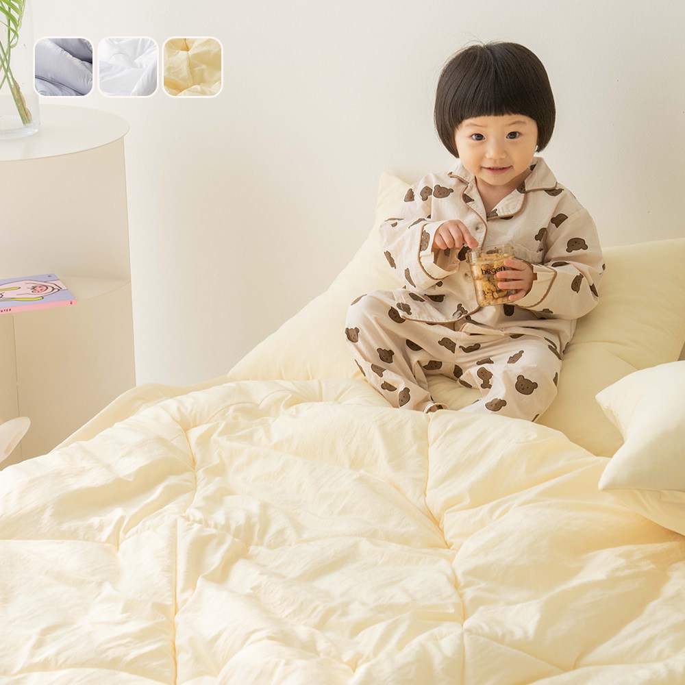 국산 리빙캐슬 구름 알러지케어 마이크로워싱 차렵이불 + 패드 + 베개커버 세트 95,800원