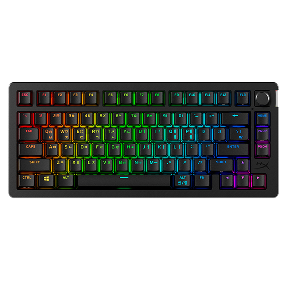 하이퍼엑스 알로이 라이즈75 기계식 무선 게이밍 텐키리스 키보드 199,000원