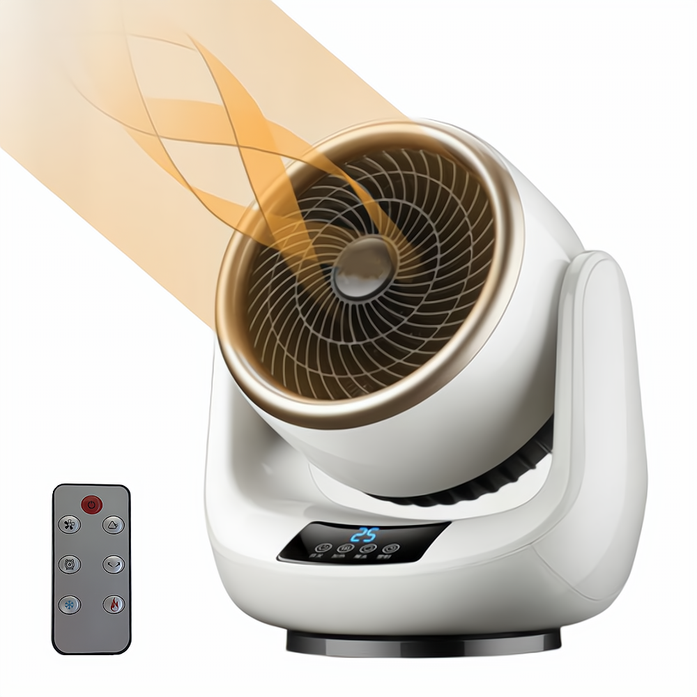 T-Lucky 회전형 전기온풍기 NFJ-007 PTC 서큘레이터 히터팬, 현재가 43,500원