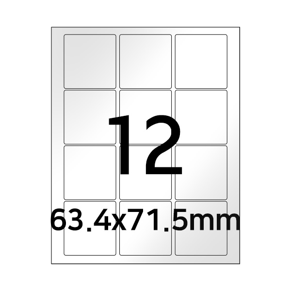 아이라벨 고광택 잉크젯 라벨지 25매 12,800원