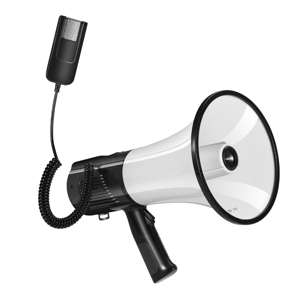 고성능 중형 메가폰, 30W 고출력 마이크 확성기 행사용 싸이렌 핸드마이크 증폭기 운동회 야유회 51,450원