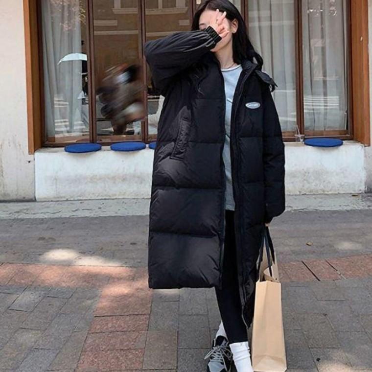 패딩 예쁜 롱 핏이 후드 여성 투웨이 점퍼 겨울 104,220원