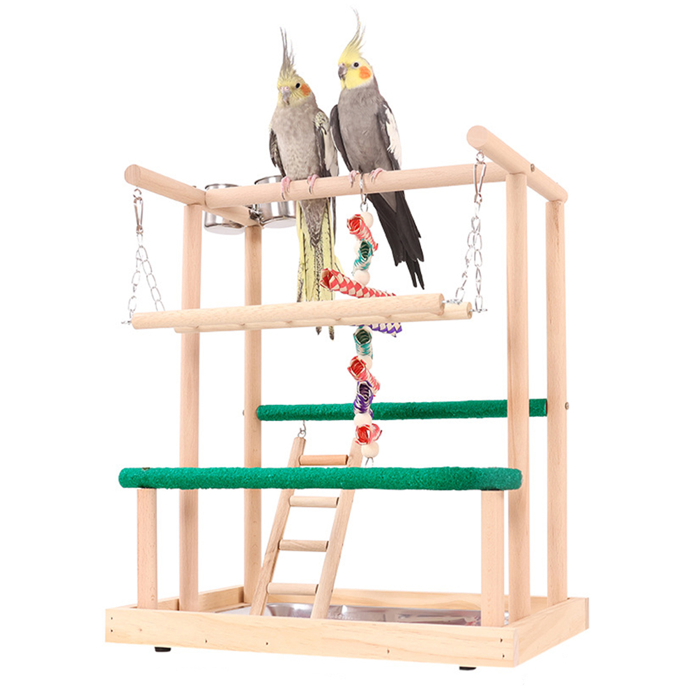 칠시 앵무새 원목 미끄럼방지 횃대, 혼합색상, 1개 59,830원