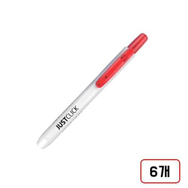 모리스)저스트클릭 보드마카(S/1.0mm), (적/NM50672)6개, 6개 24,000원