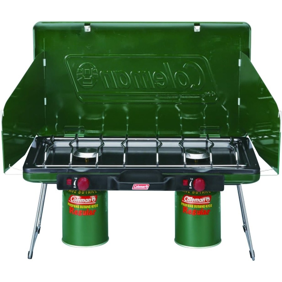 콜맨 투버너 파워하우스 LP 캠핑 고화력 스토브 2구 2000006707 그린 127,100원