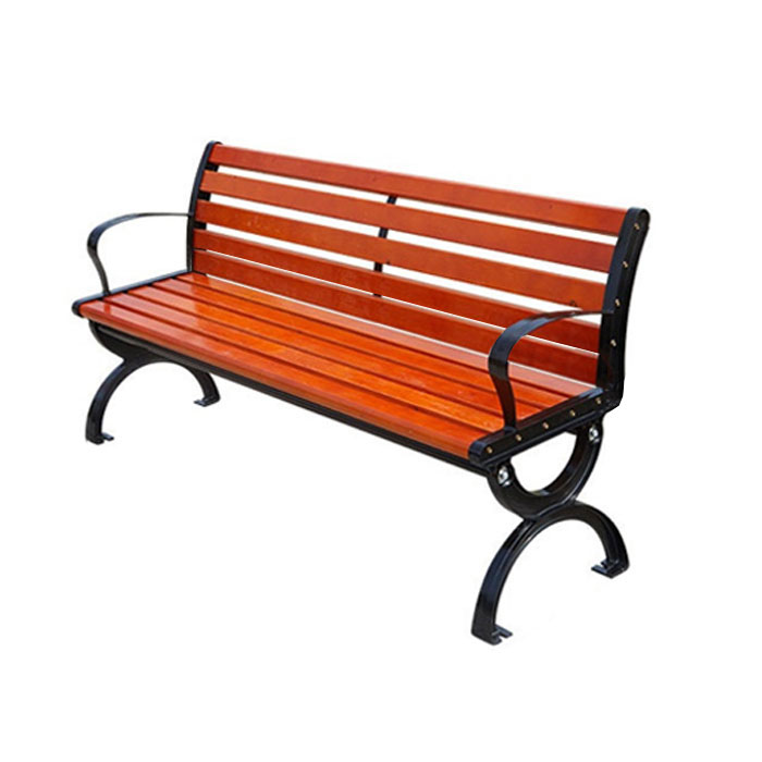 자재통상 야외 벤치 의자 야외용 공원 정원 운동장 철제 주물 원목 등벤치의자 2~4인용 224,800원