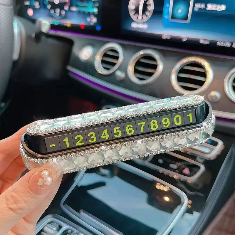 넘버링카 자동차 전화번호판 주차번호판 큐빅 왕관 주차알림판 주차안내판 10,200원