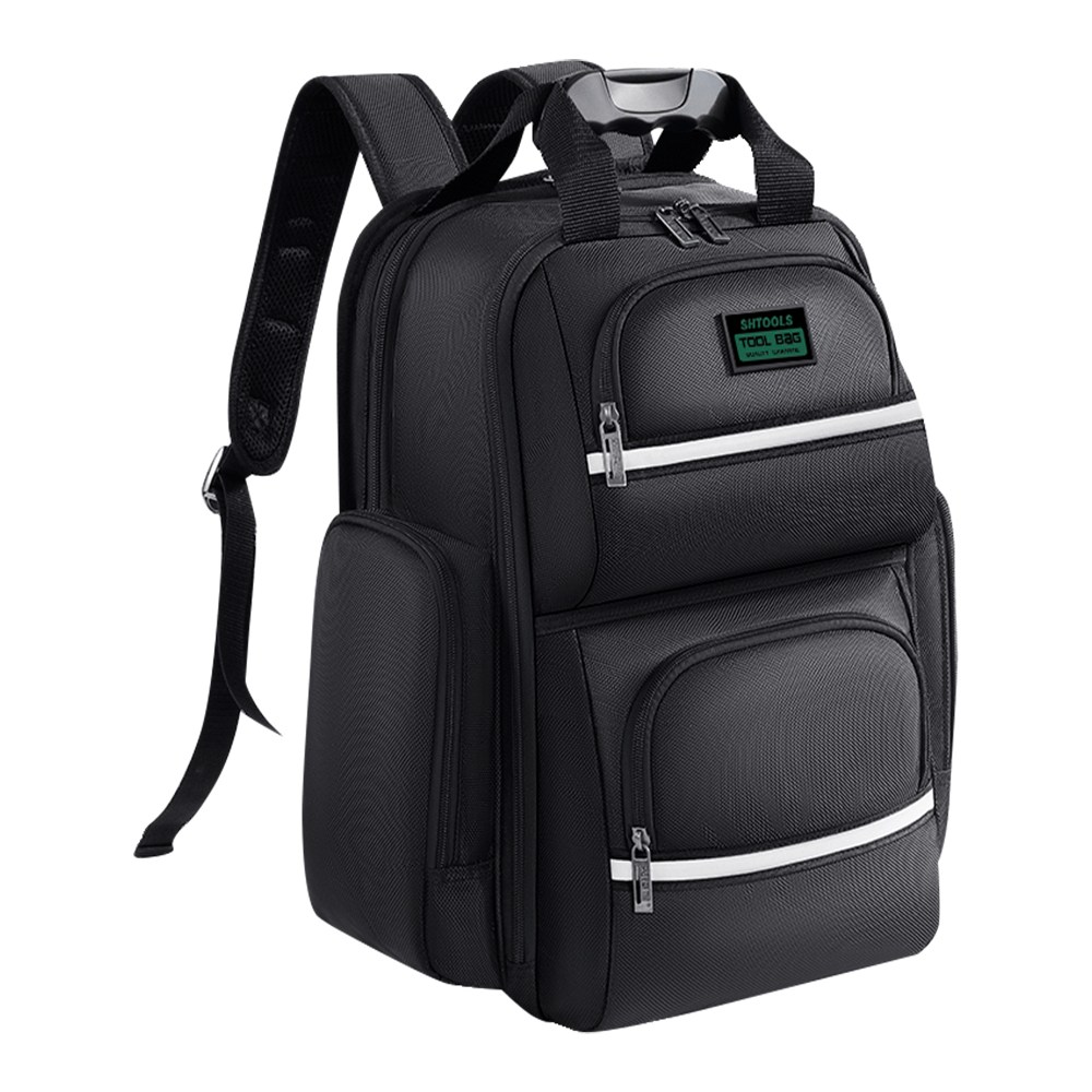 SHTOOLS 하중강화 대용량 42cm 공구백팩 산업용 공구가방, 1개 47,210원