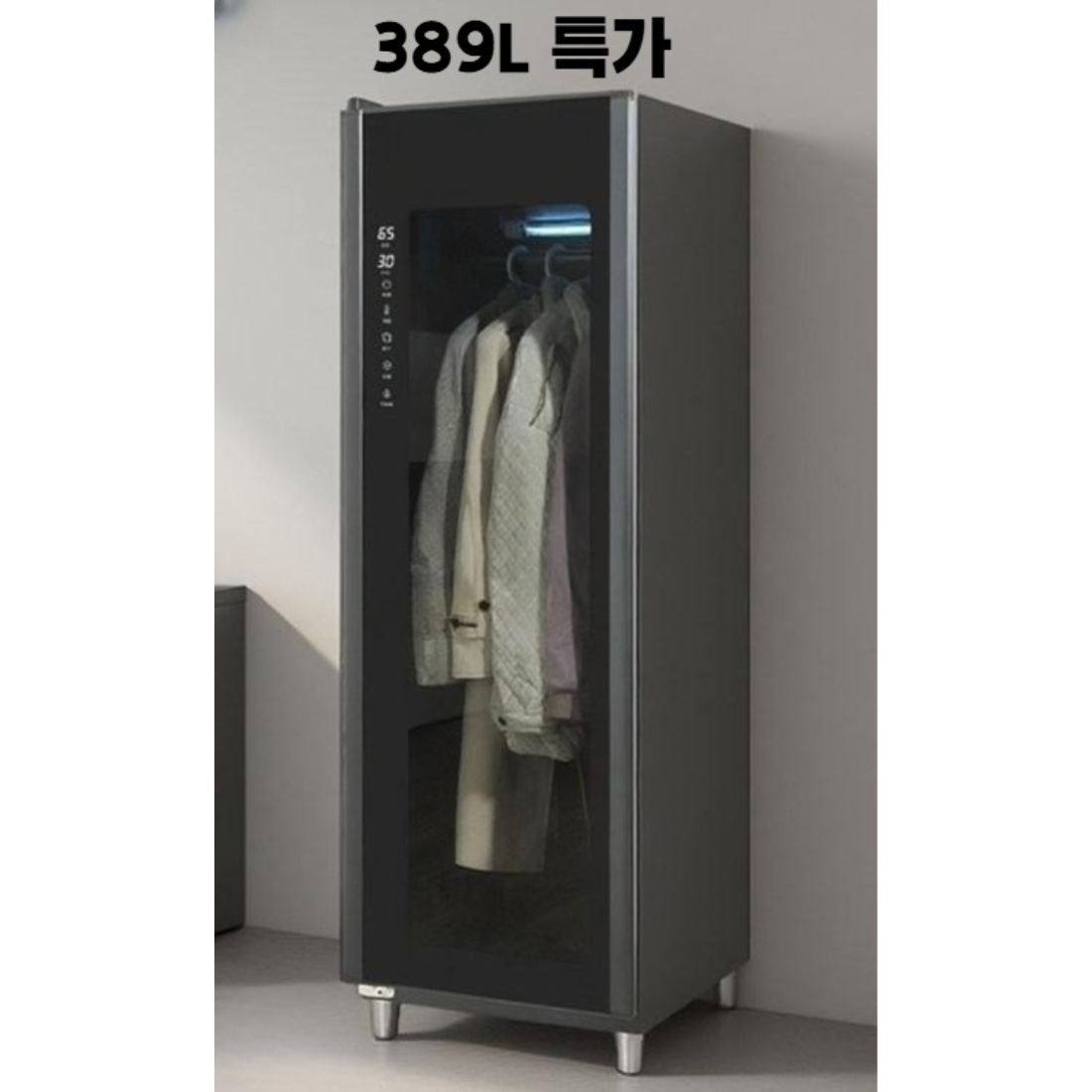 딜릿 고효율 초절전 의류관리기 건조 드라이 미세먼지 세균 냄세제거, 블랙, 389 기본형 425,000원
