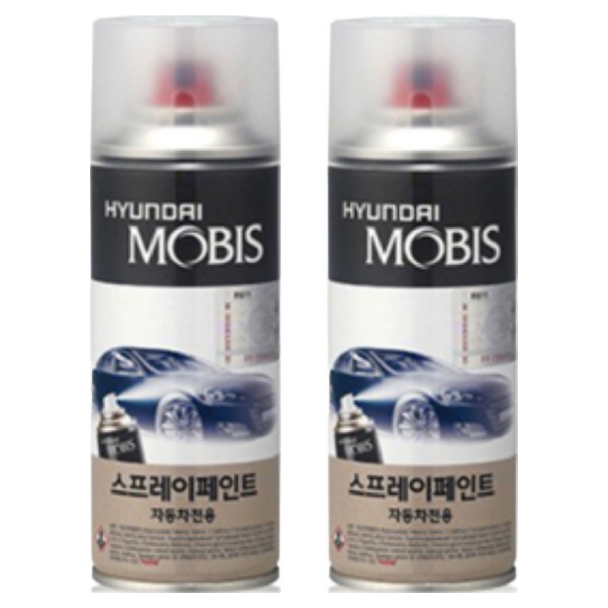 순정품 기아 그랜드카니발 SWP 스노우화이트펄(2개가 한세트) 스프레이 자동차 도색 차량용 카페인트 24,000원