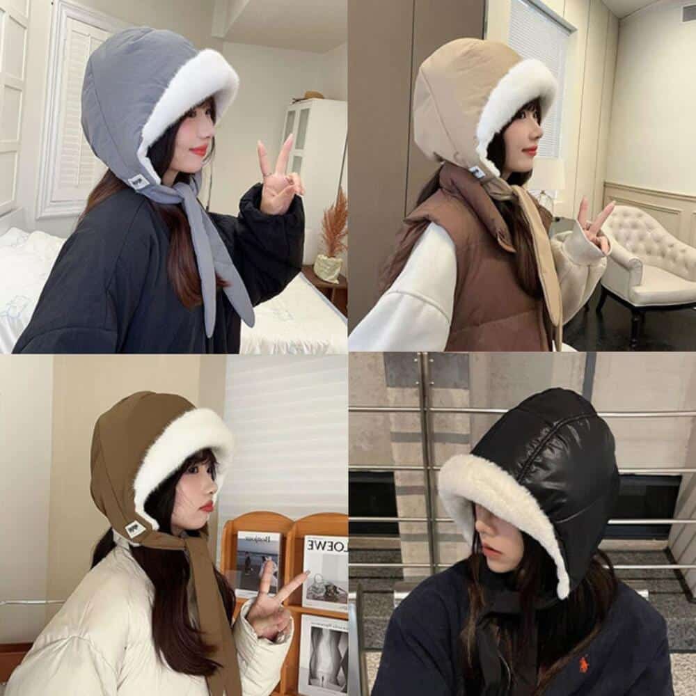 한파철 다운패딩 바라클라바 귀달이 방풍보온 후드모자 군밤모자 스키룩 출퇴근 6,620원