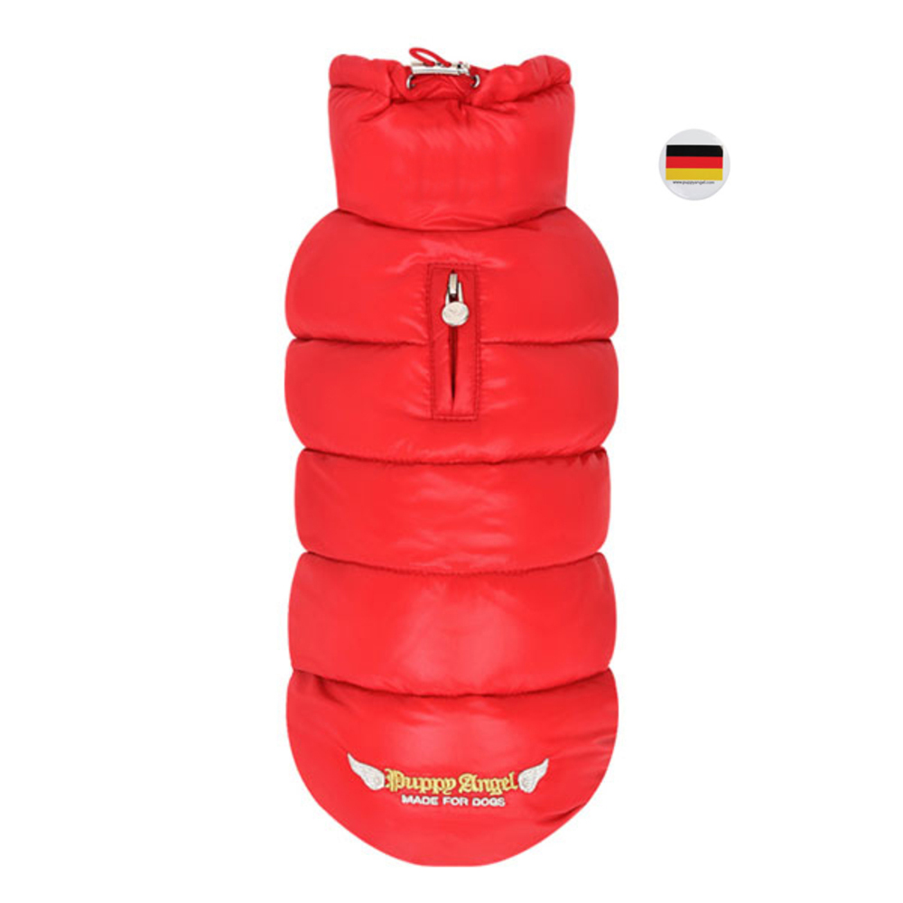 퍼피엔젤 닥스훈트 러브 다운 긴길이 스냅 패딩 조끼 50,940원