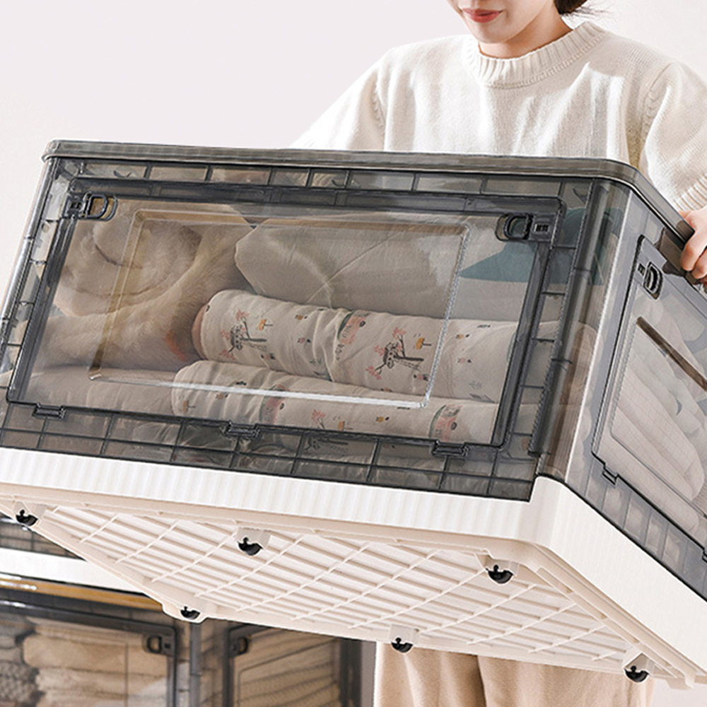 21세기트랜드 반투명 리빙박스, 화이트, 90L, 1개 29,970원