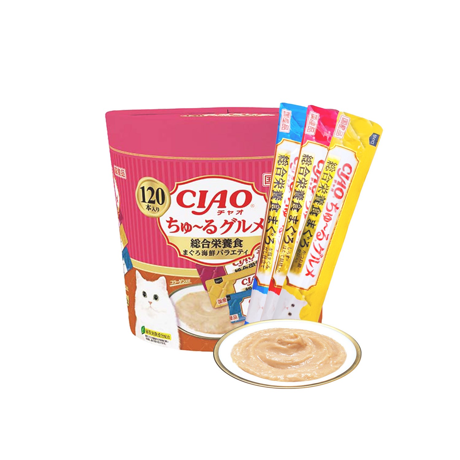 이나바 챠오츄르 대용량 120P 고양이간식, 14g, 120개 60,450원