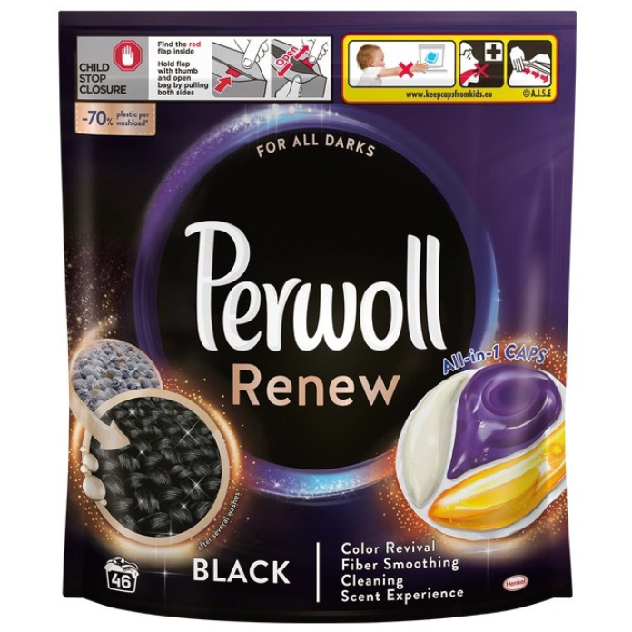 퍼월 검정옷 전용 캡슐세탁세제 46개입 32,890원