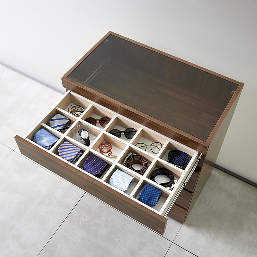 퍼스웰 리즈 아일랜드서랍장800 4단(SG_018), 멀바우 159,000원