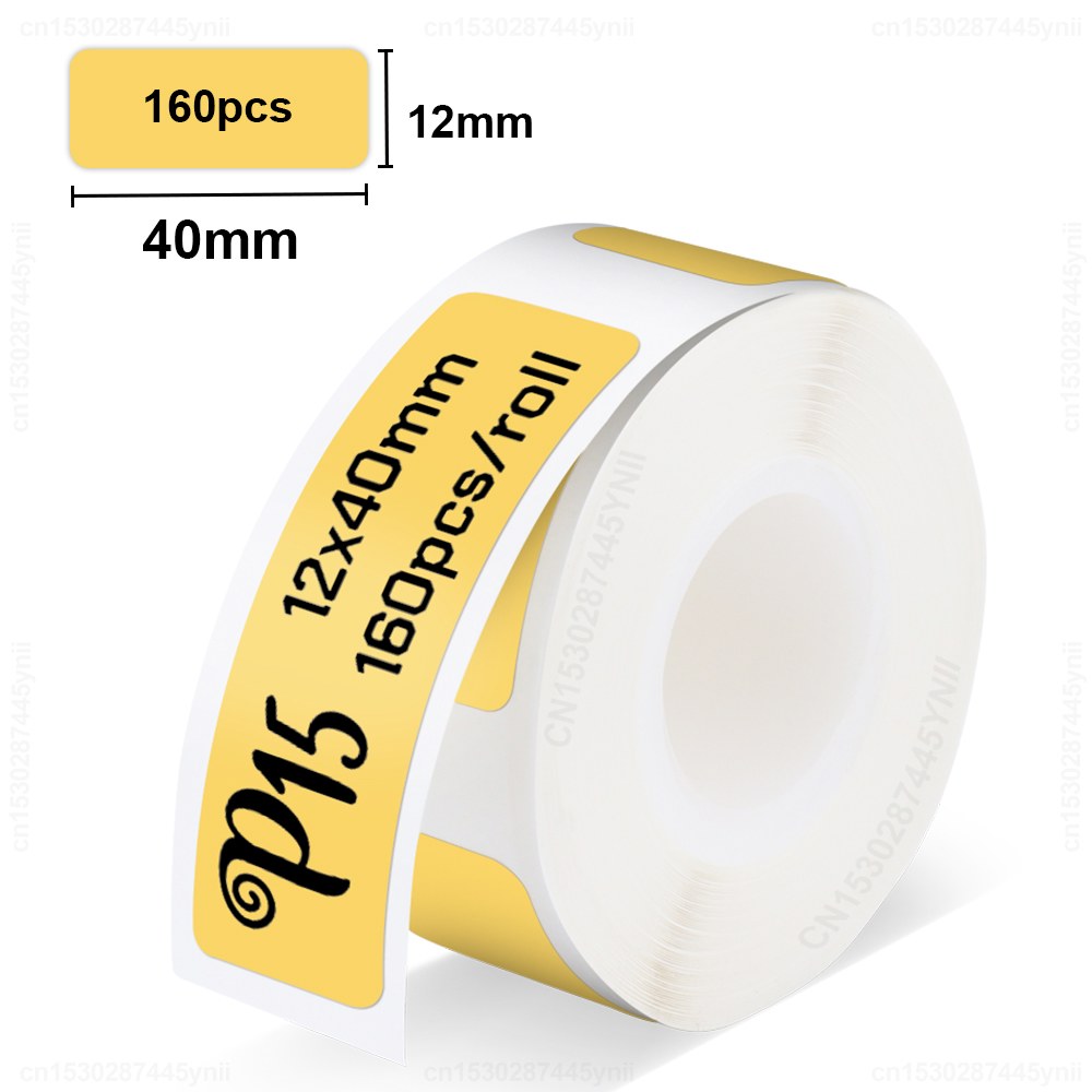 MARKLIFE P 5 2 라벨 프린터 흰색 용지 40 투명 스티커 D30 라벨러 용 방수 접착 테이프 10,000원