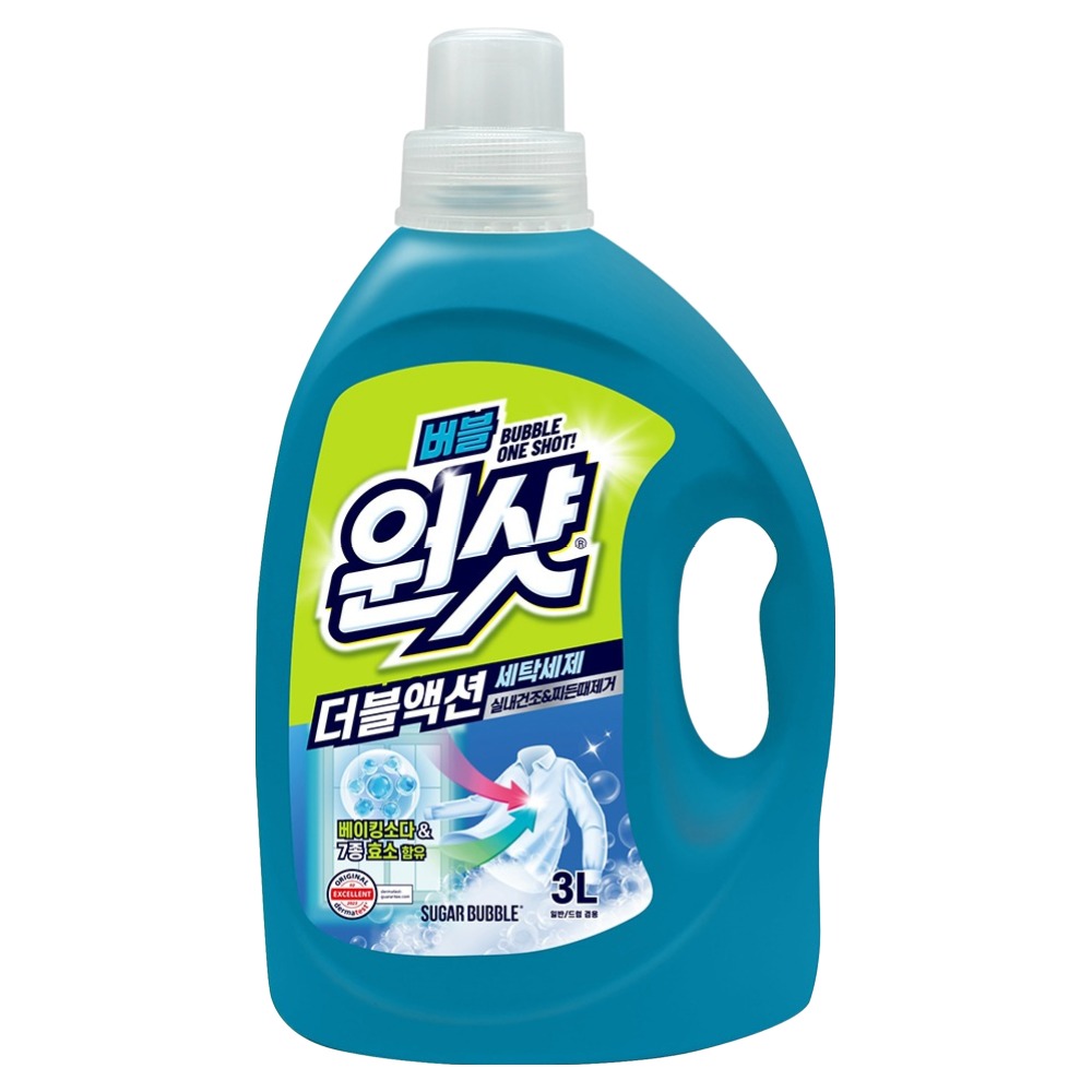 슈가버블 버블원샷 더블액션 액상세제 본품 7,700원