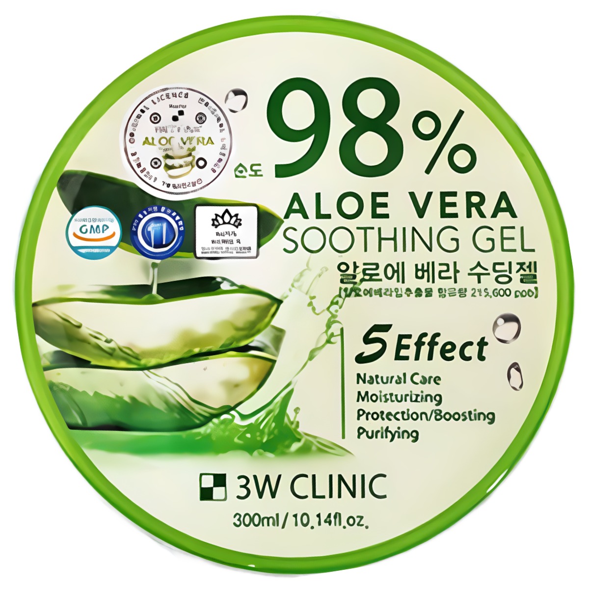 3W CLINIC 알로에베라 수딩 젤, 1개, 300ml 3,150원