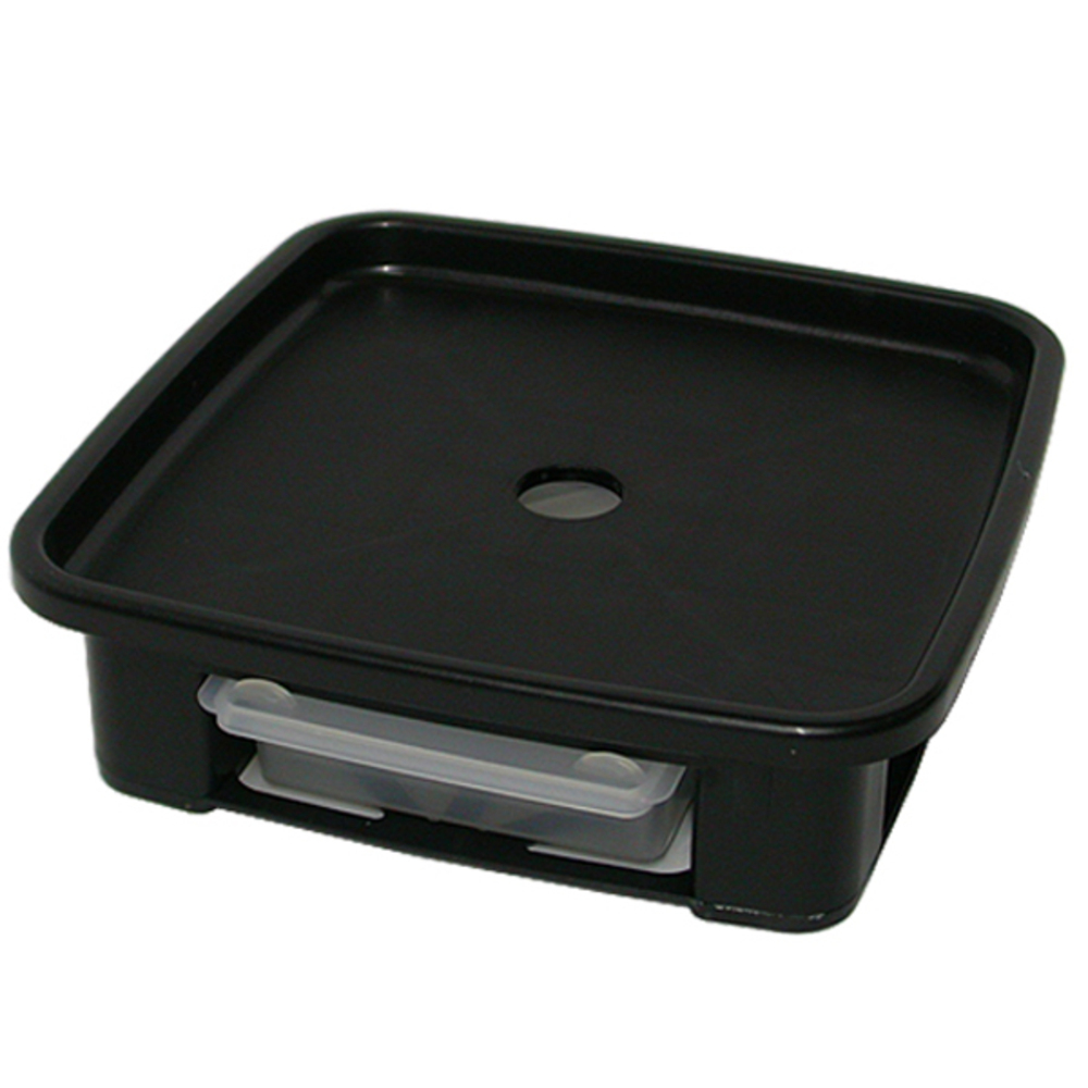 플라팜 정사각 화분받침대 5호, 1개, 블랙 8,200원