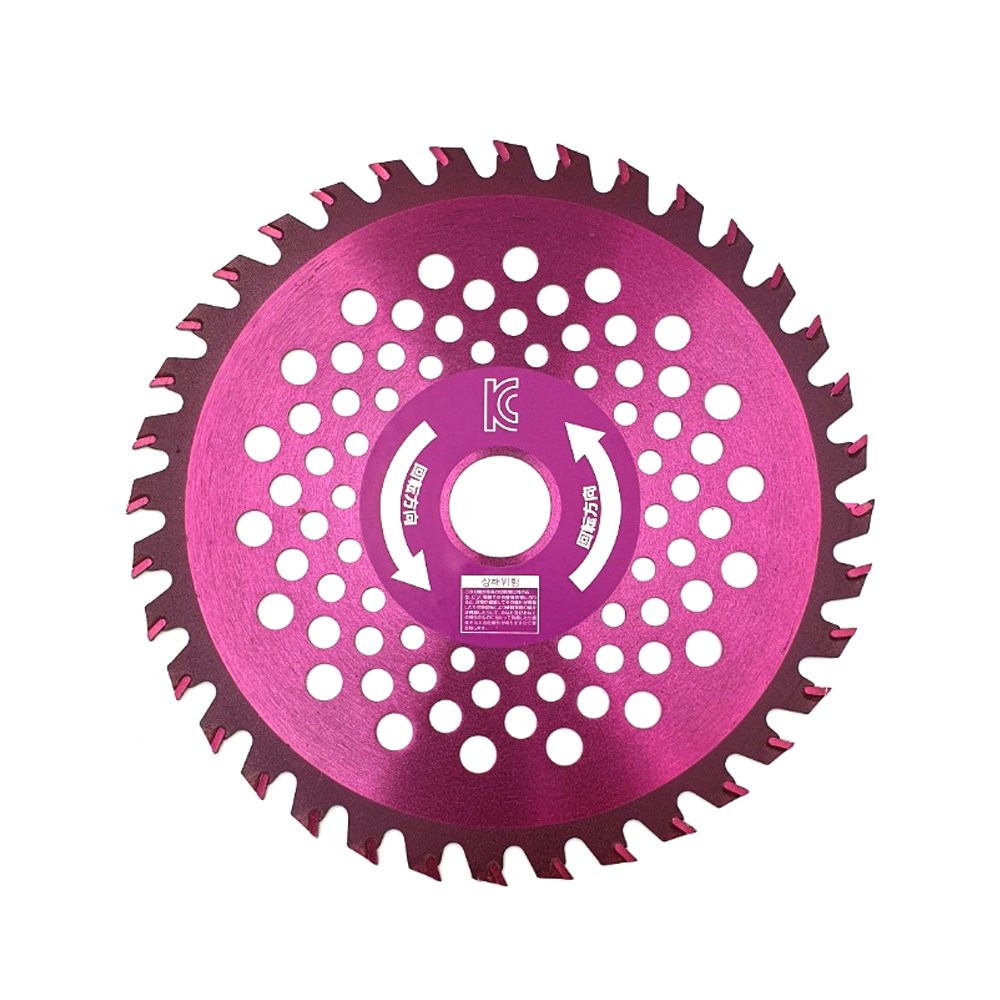 7인치 10인치 풀베라 원형예초기날 예초기 톱날 초경합금 SK-5 SR-25540 벌초용 7,900원