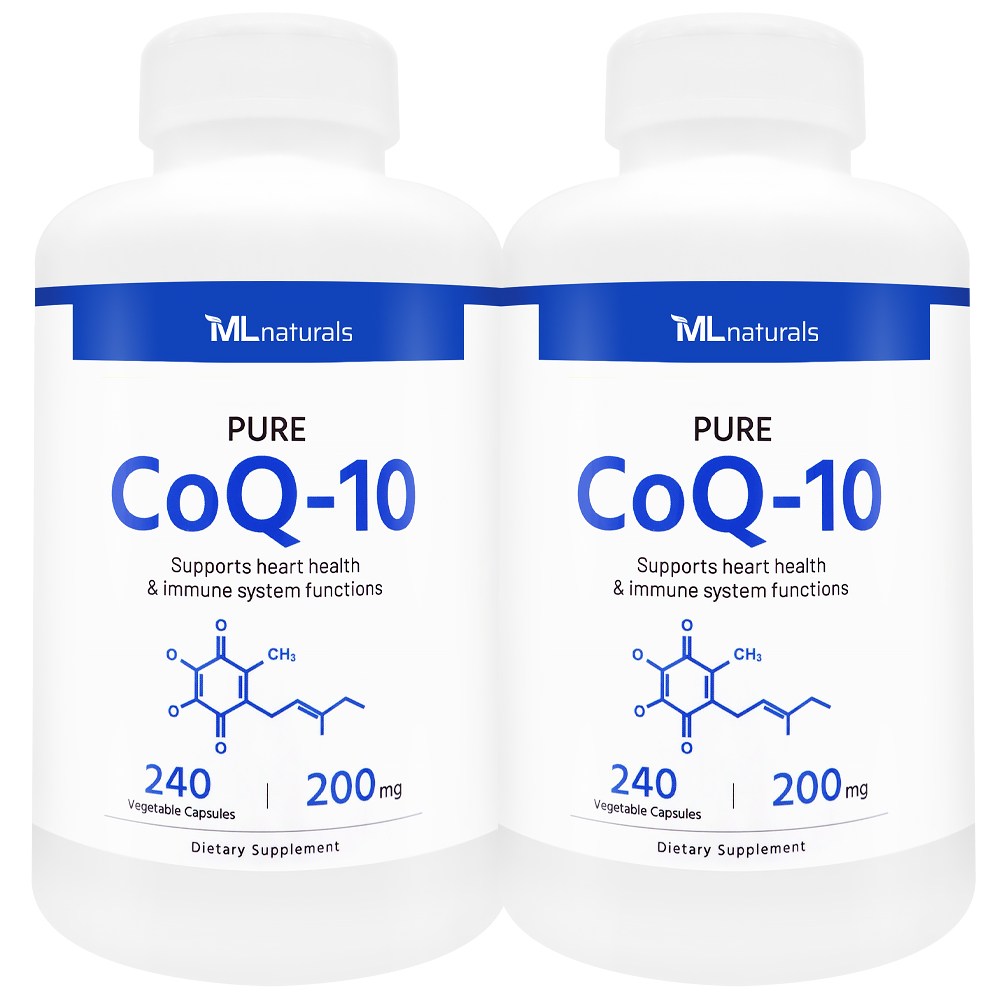 [미국빠른직구] 신제품 마이라이프 내추럴스 코큐텐 CoQ-10 200mg, 240정, 2개 88,900원