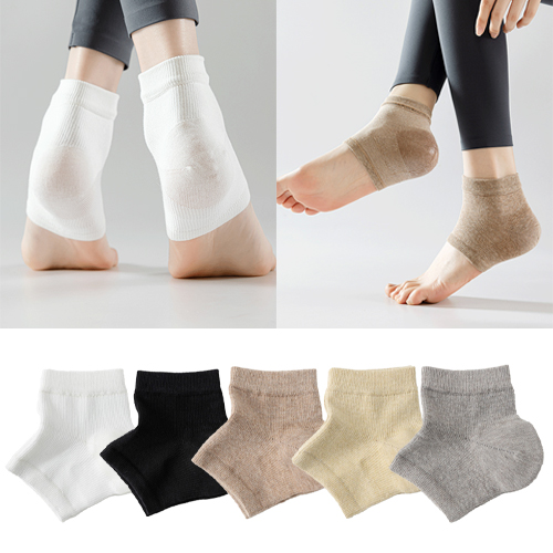 PARANKC 실리콘 뒤꿈치패드 수면보습양말 순면 각질케어 풋패드 남여공용 5종세트 19,800원