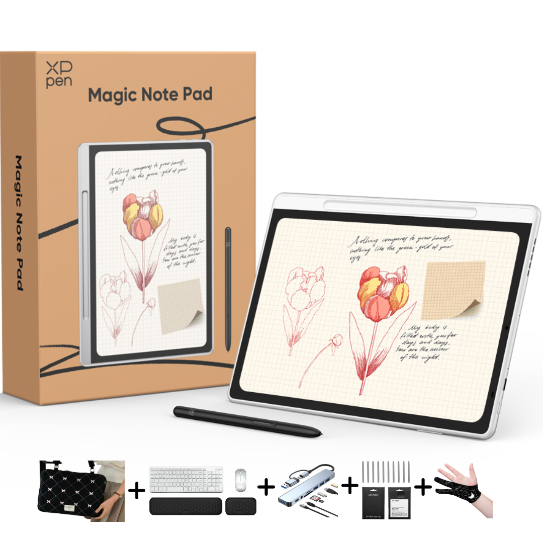 공식 충청점 XPPEN 엑스피펜 매직 노트 패드 90Hz 16K 압력레벨 안드로이드 타블렛, 단일색상, MNP1095 574,200원