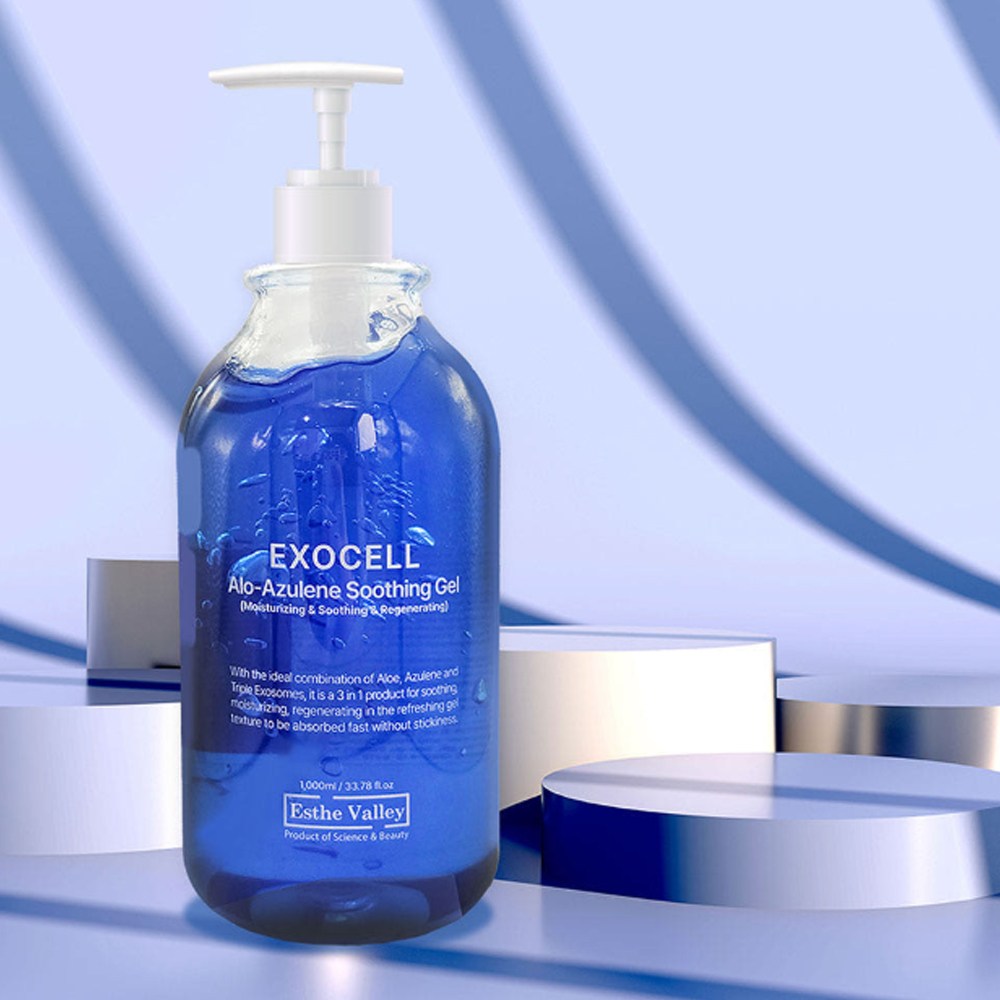 에스테밸리 엑소셀 알로 아줄렌 수딩 젤 1000ml 대용량 홈 에스테틱 케어 150,000원