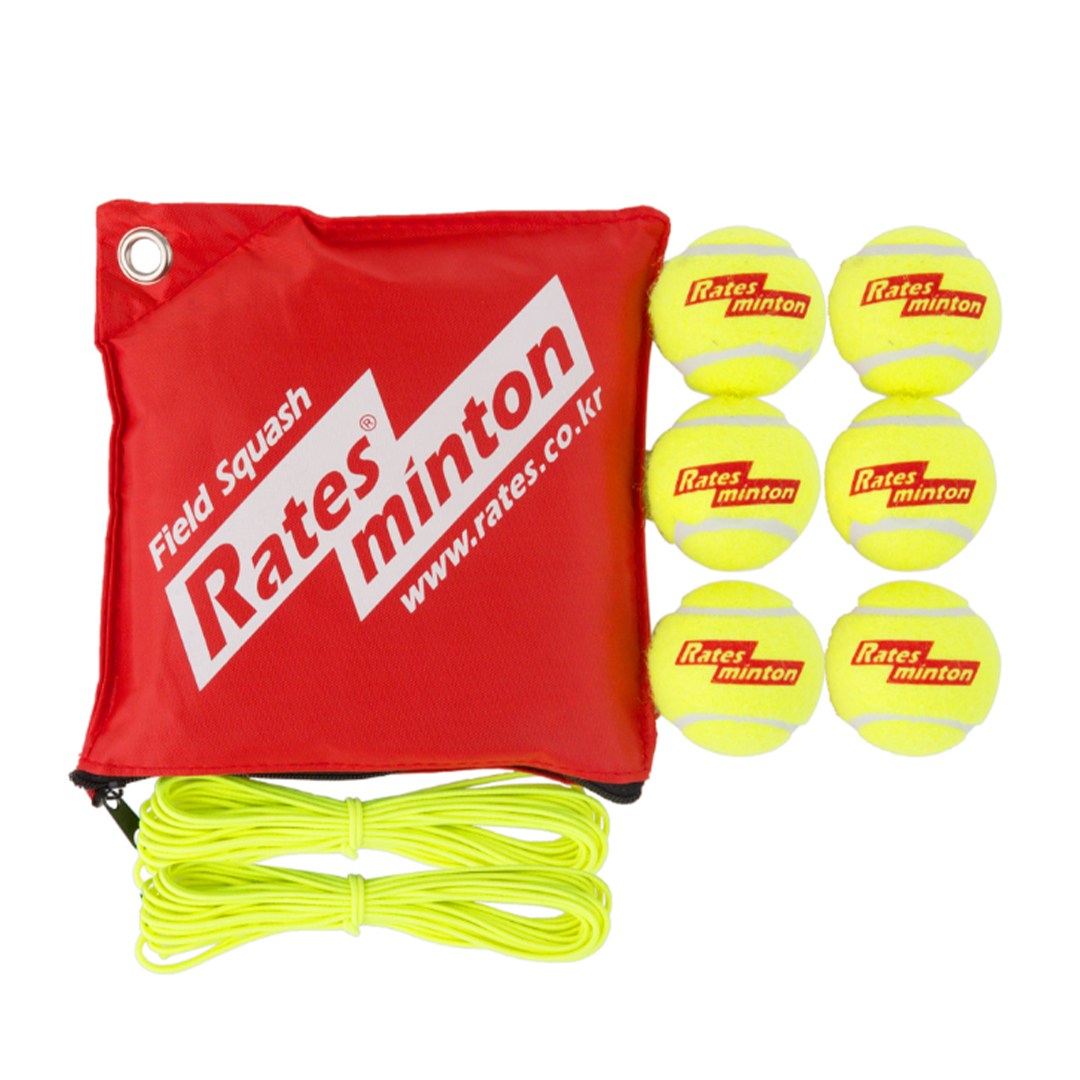리턴스쿼시 리턴볼 풀세트 라테스민턴, 6개, 옐로우 34,800원
