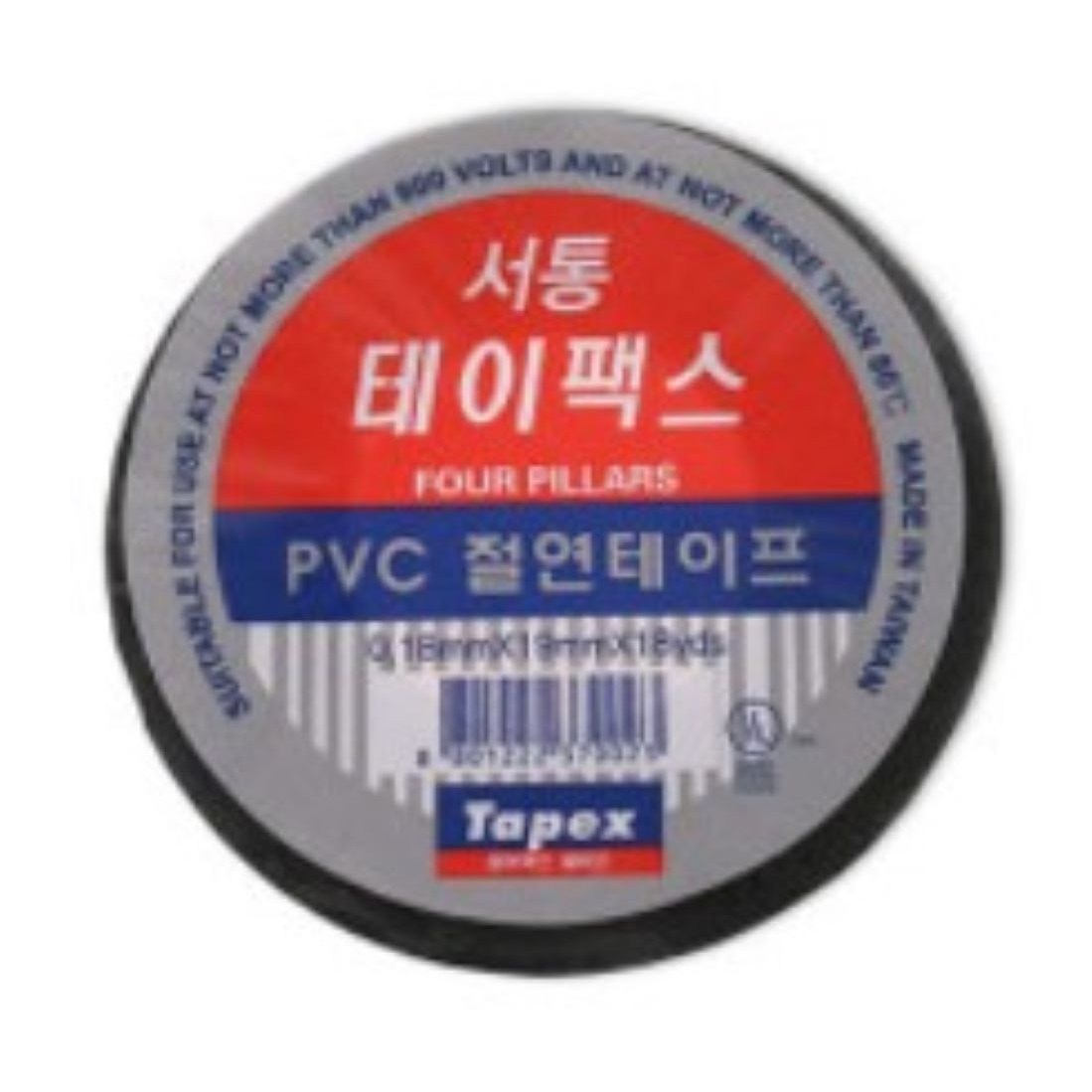 서통 테이팩스 전기 PVC 18yds 절연테이프 0.19mm 검정색 1박스 200개 830원