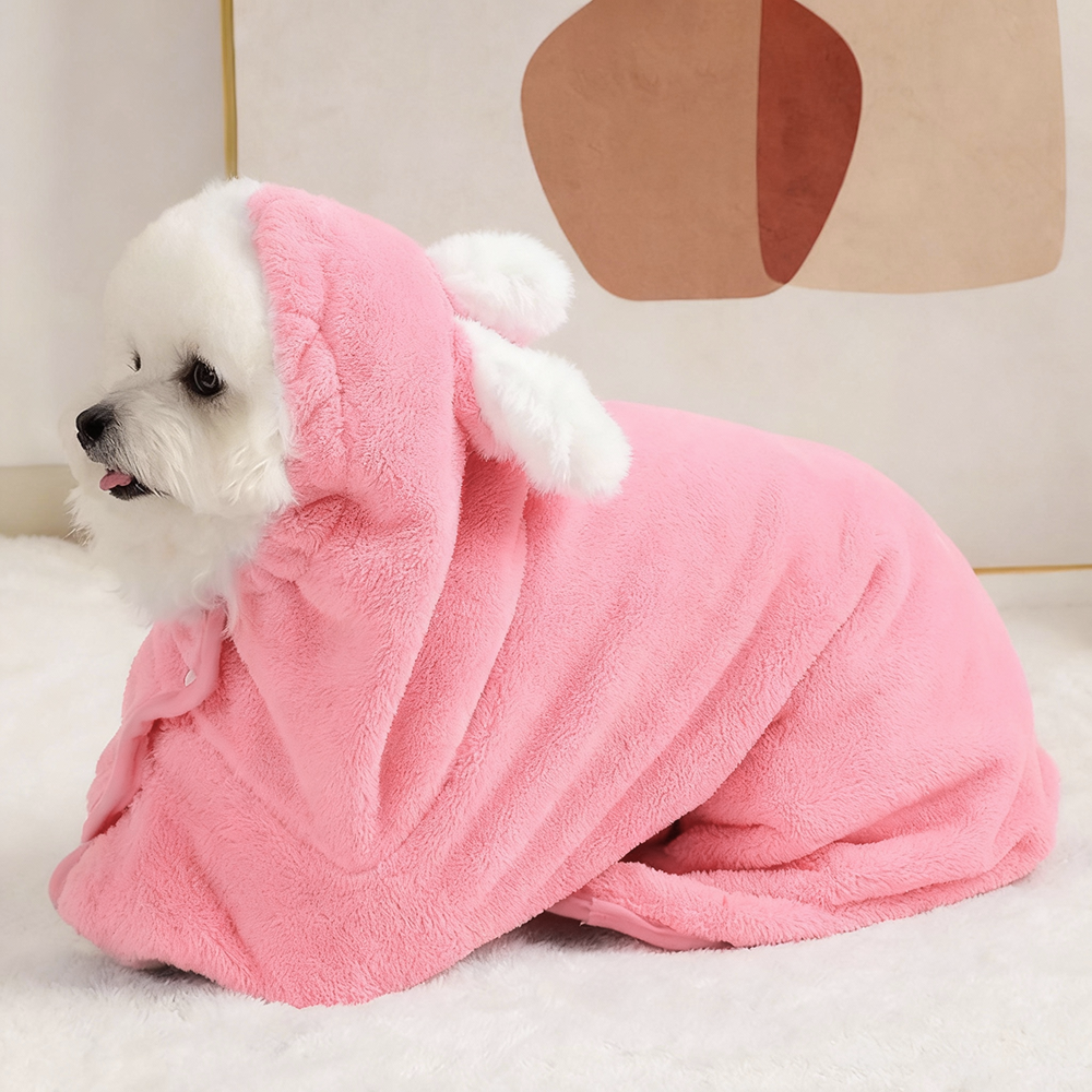 Jeernare 극세사 고양이 강아지 타올 드라이 샤워 강아지 타월 반려동물 부드러운 목욕수건 애견 펫타올 소형 중형 대형견 18,800원