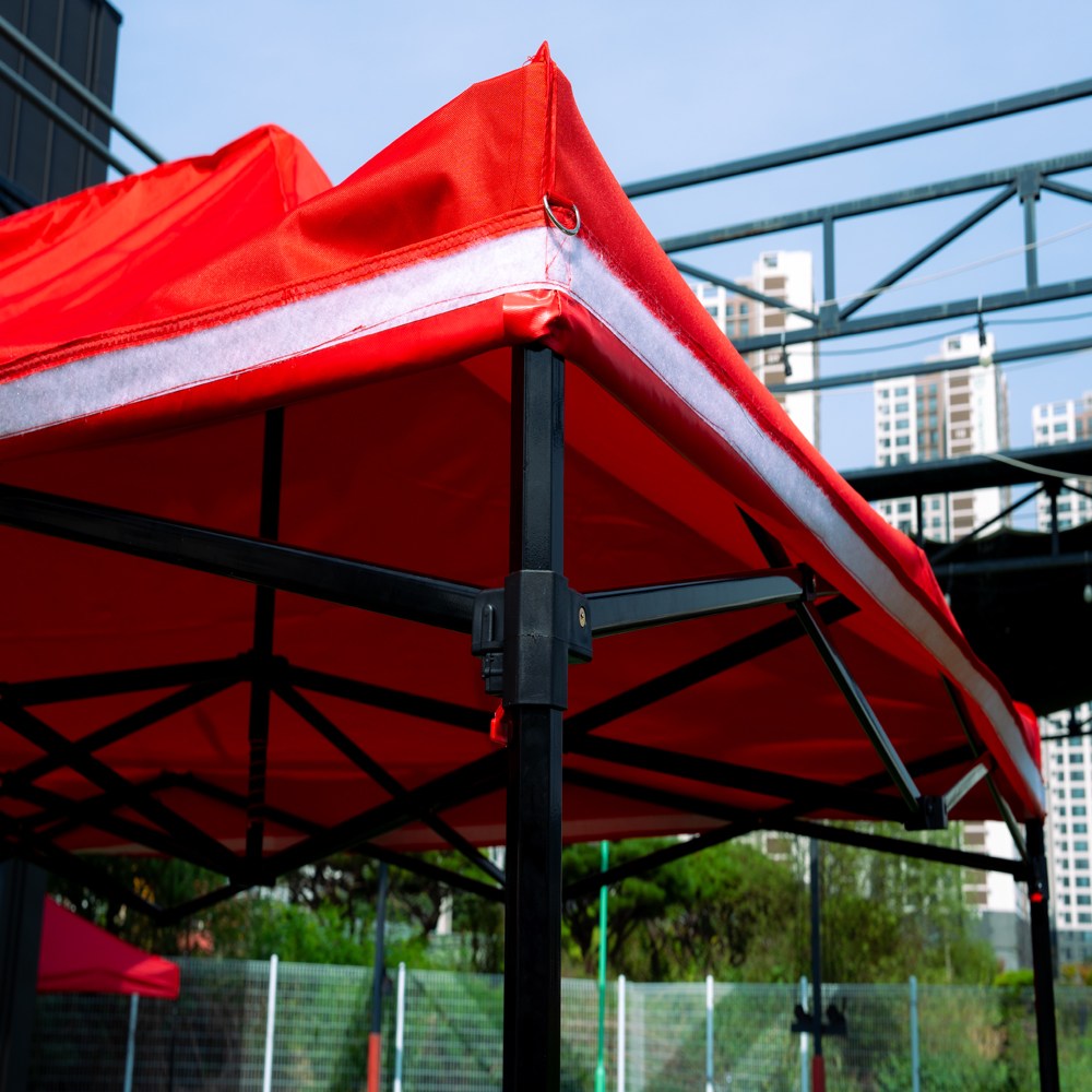 와이어 지지대 접이식 행사 천막 주차장 포장마차 야외 그늘막 이동식 자바라 캐노피 행사용천막 139,000원