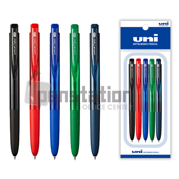 유니볼 시그노 노크식 RT1 0.28mm 5개 세트 10,000원