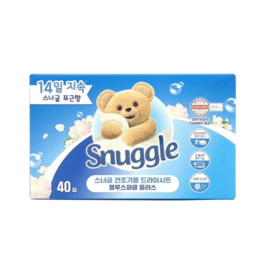 스너글 건조기용 드라이시트 블루스파클 플러스 본품 9,990원