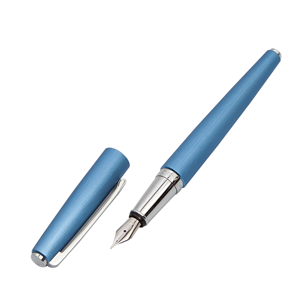 KACO BALANCE 고급 만년필 + 케이스, F, 블루 30,000원