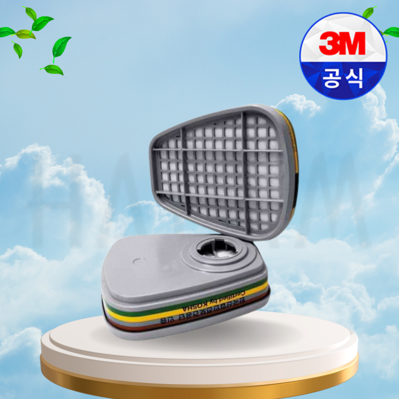 3M 방독정화통 6001K 6003K 6006K 정화통 (2개입) 14,060원