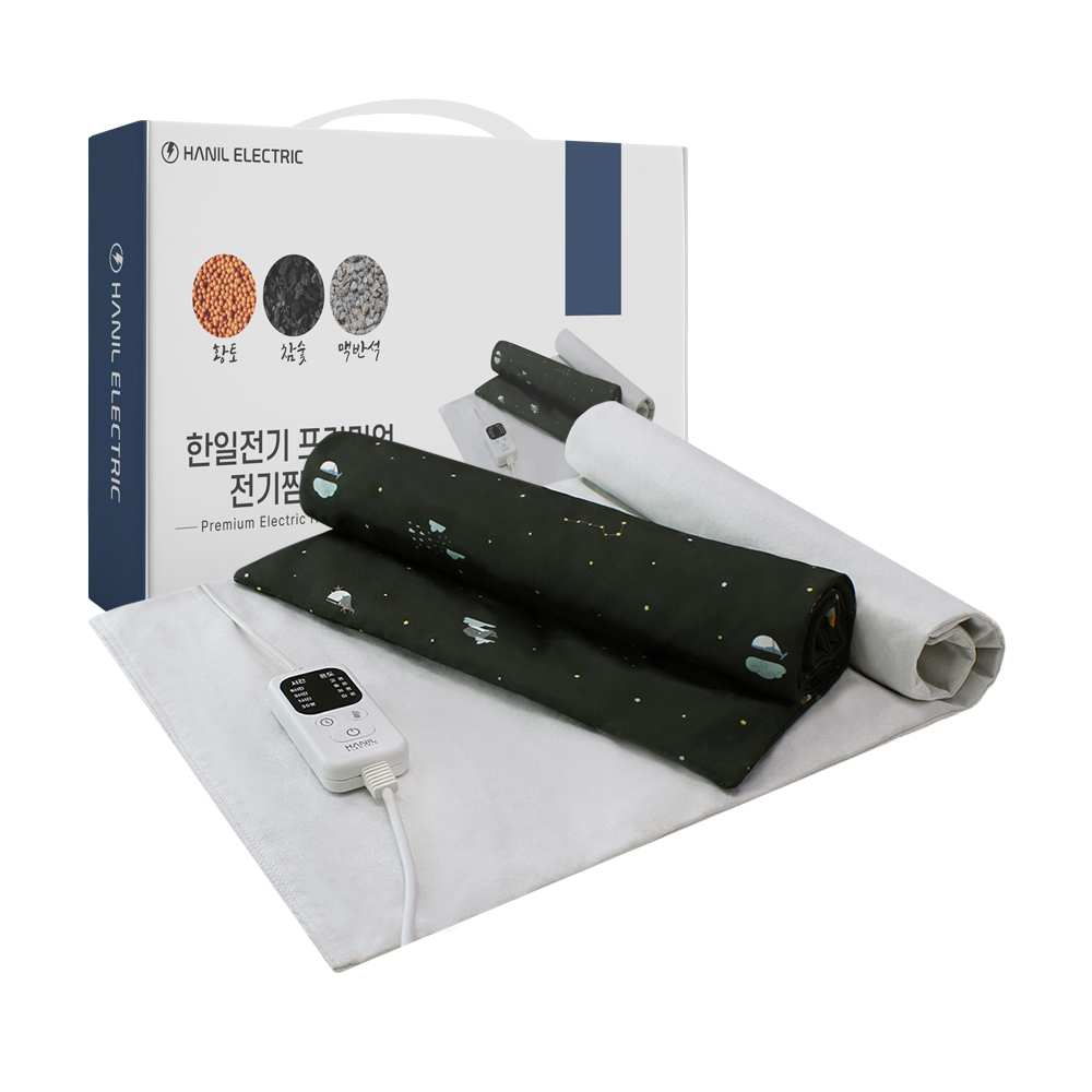 한일상사 프리미엄 전기 온열찜질기 대형, RVE-3000, 밤하늘고래 49,900원