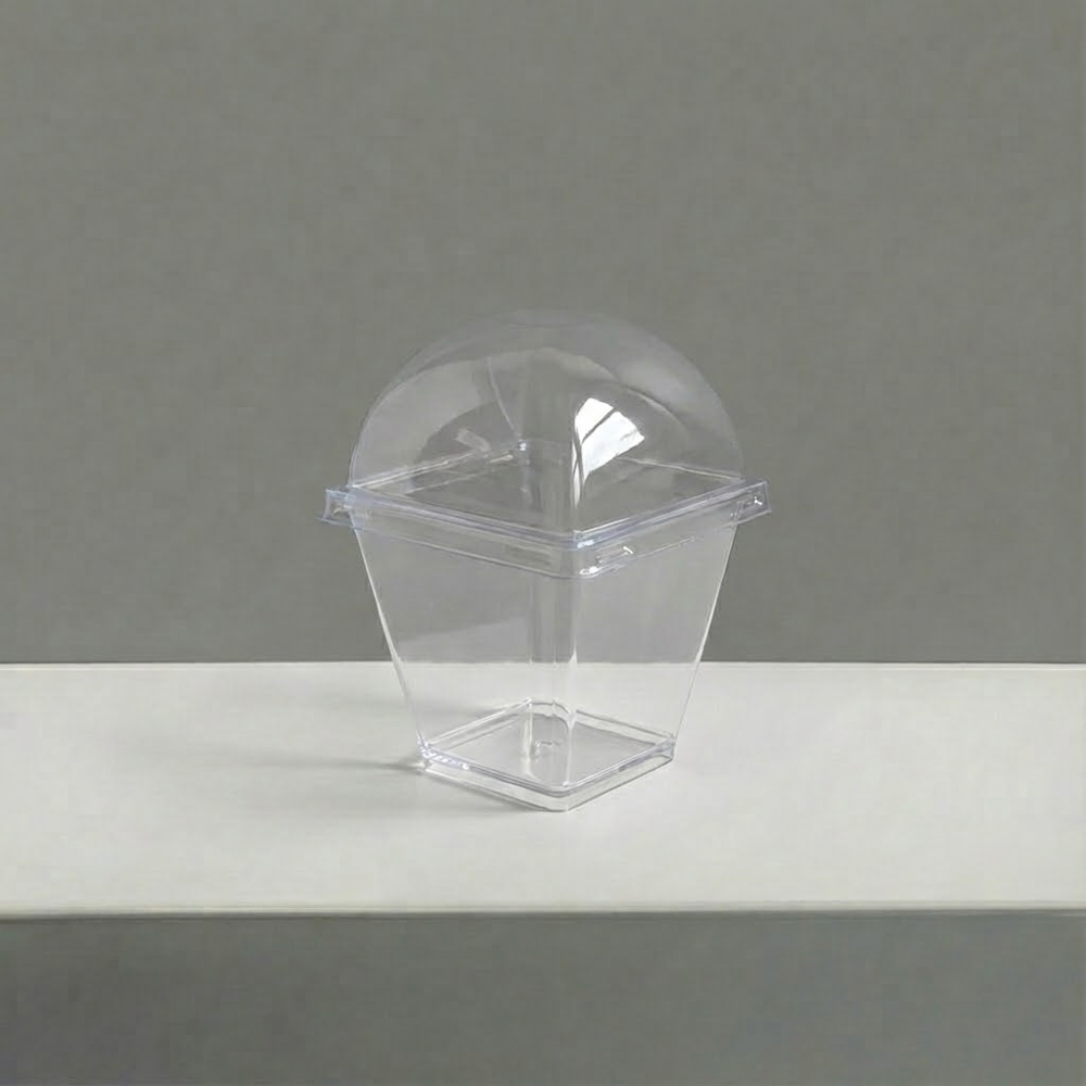 쓱싹 투명 사각컵 돔 뚜껑 SET, 1세트, 60개입 14,900원