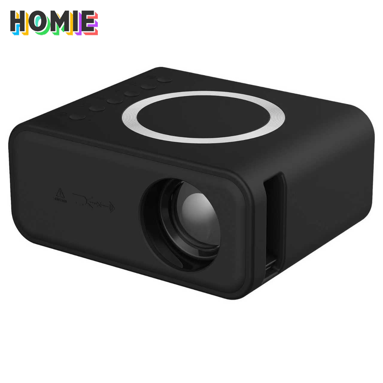 HOMIE 초고화질 스마트  미니 빔프로젝터 4K 자동초점 가정용 캠핑용 98,800원