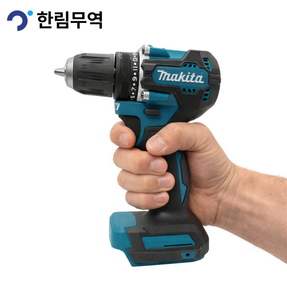 Makita Original DDF487 무선 드라이버 드릴 18V 브러시리스 전기 임팩트 스크루 드라이버 충전식 전동 공 35,400원