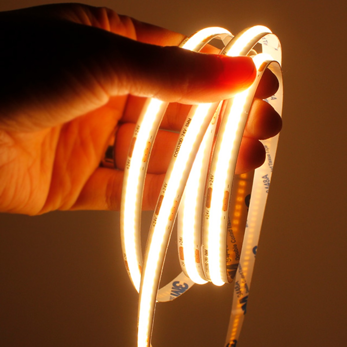 오닉스 LED바 플렉시블 12V COB 5M 줄조명 면발광LED (전원선, 일자 연결 커넥터 포함), 주광색, 2개 32,740원