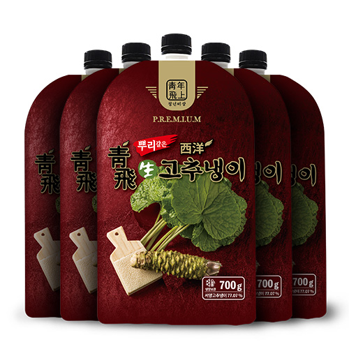청비 뿌리갈은 생고추냉이 (700g/12봉), 12개, 700g 120,000원