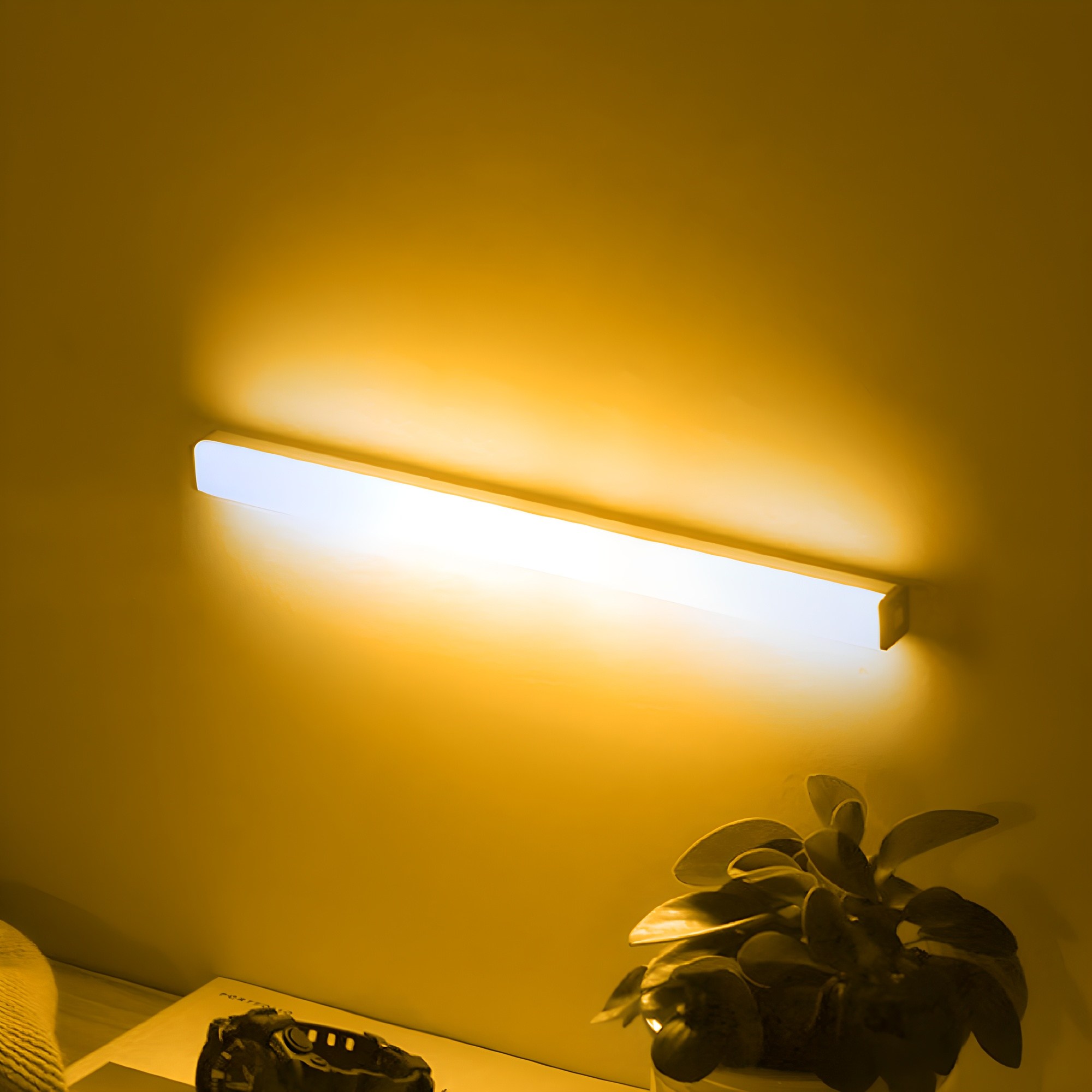 무선 충전식 붙이는 간접 LED 센서등 4,430원