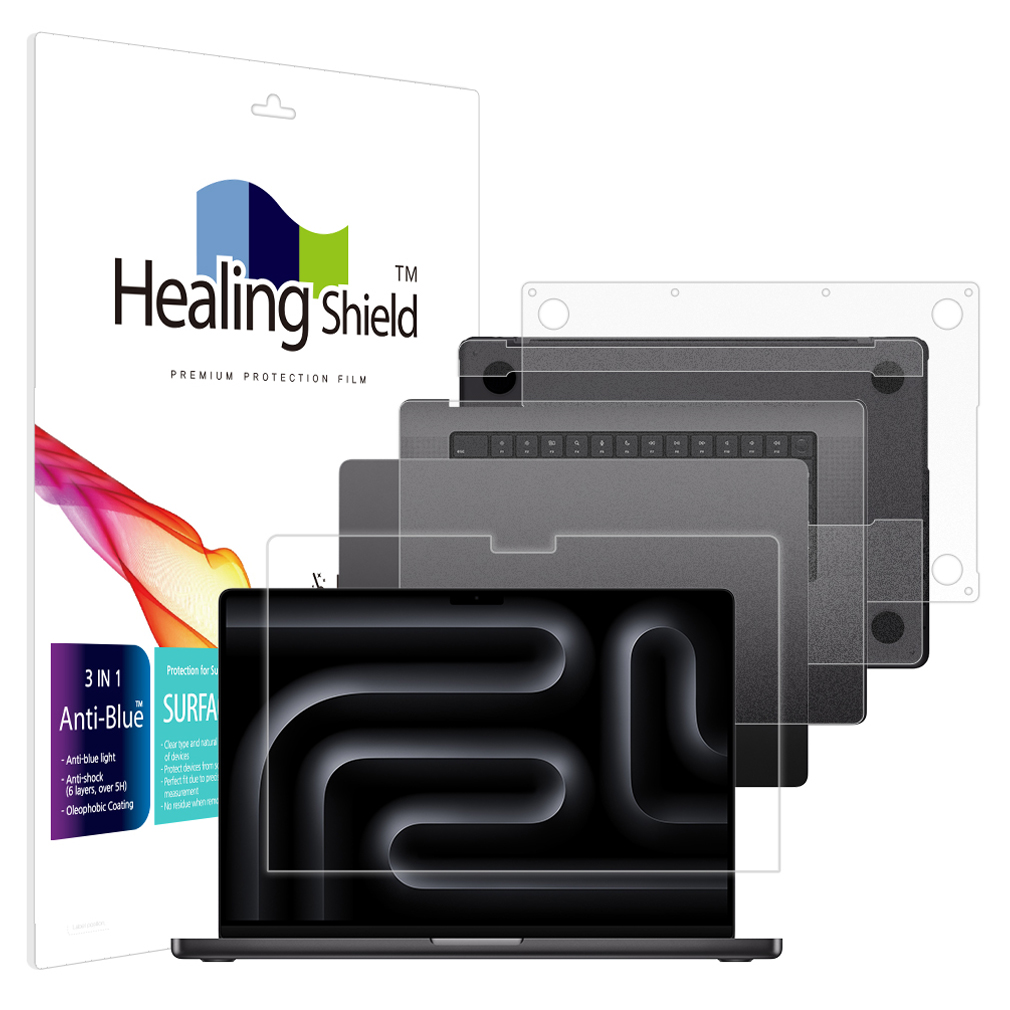 힐링쉴드 블루라이트차단 액정보호필름 + 외부 필름 3종 세트 43,340원