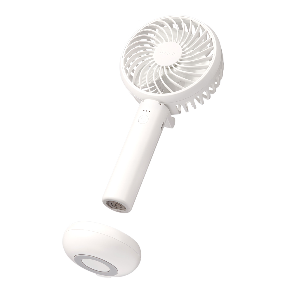 프롬비 사일런트 스톰 저소음 휴대용 미니 선풍기, FA135B, 스노우화이트 29,800원