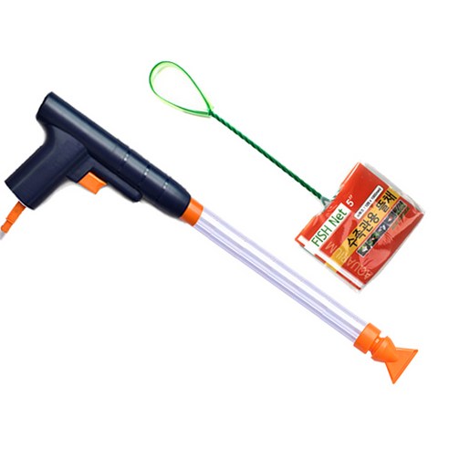 리글라스 마스터 클리너 사이펀 수족관 청소기 + 뜰채 세트 24,500원