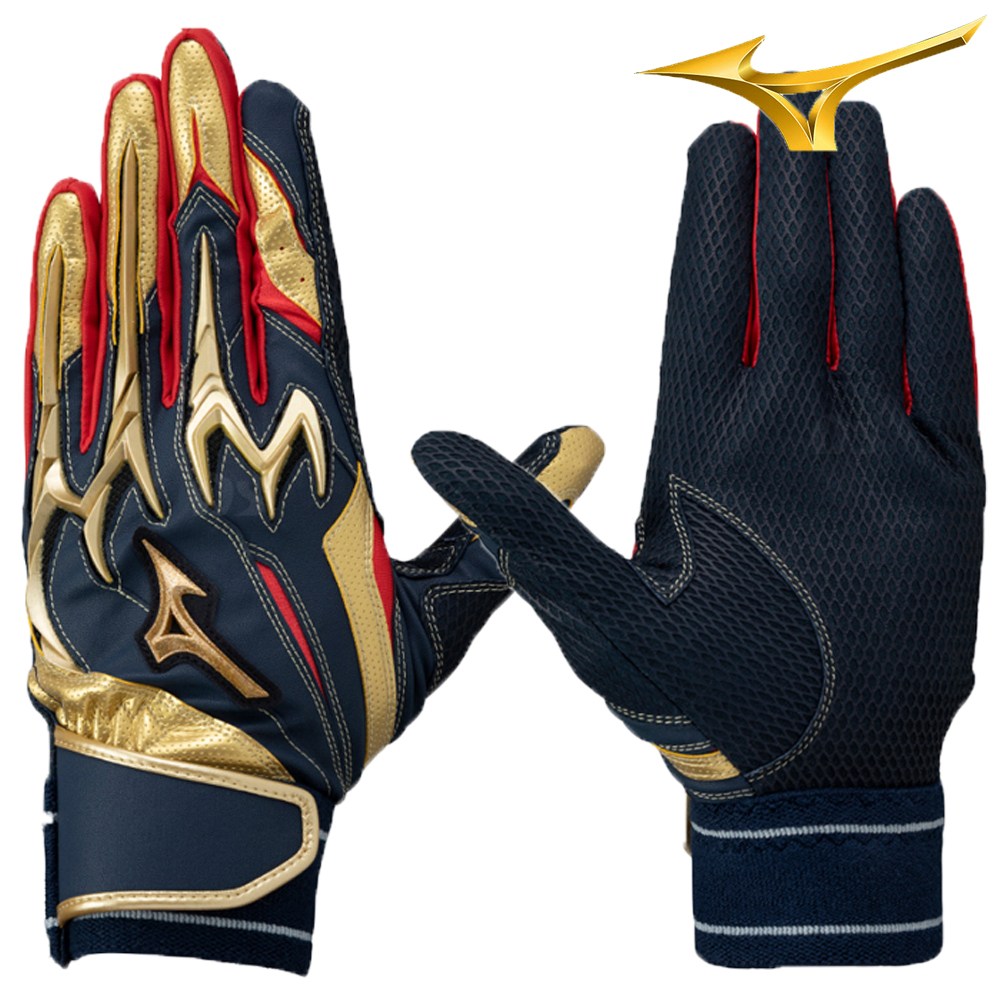 미즈노 프로 배팅장갑 야구 타격장갑 25014 네이비 107,100원
